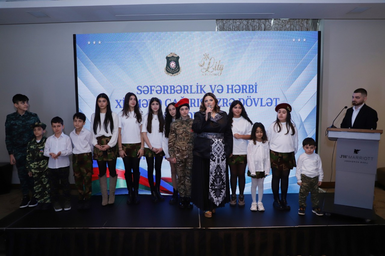 SHXÇDX “Vətənə xidmət uşaqların gözündə” adlı tədbir keçirdi - FOTOLAR